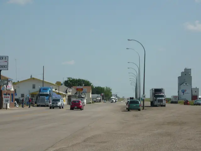 Highway 11 through Chamberlain