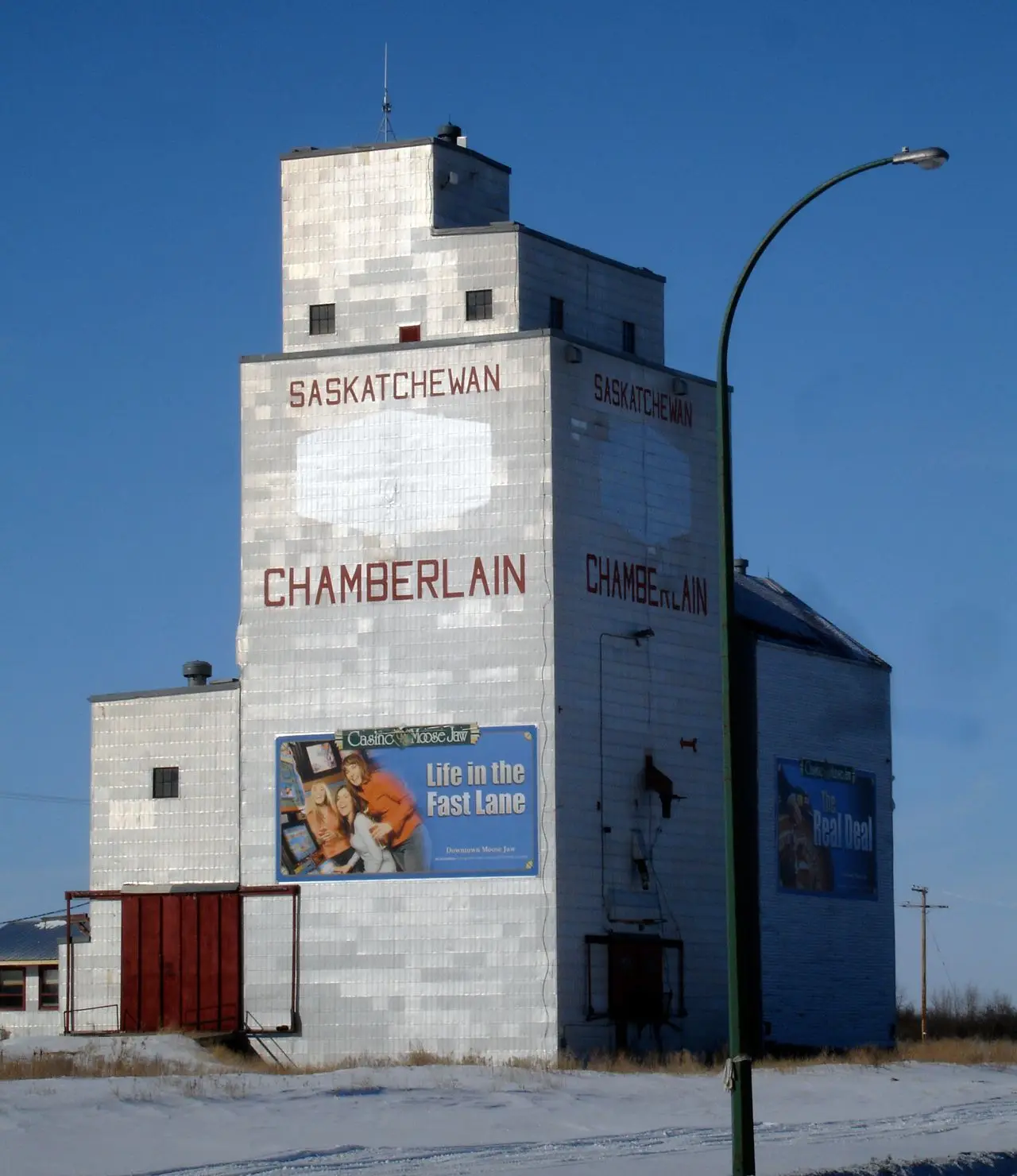 The Chamberlain grain elevator