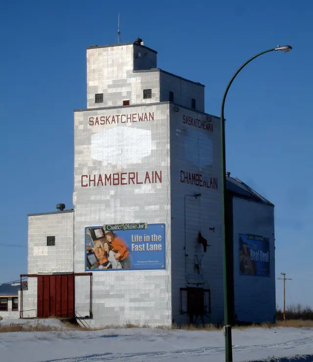 The Chamberlain grain elevator